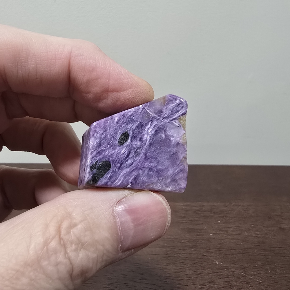 Charoite Crystal Polished Stone #B